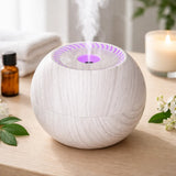 Humidificador Esfera Fan White Wood 130 mL