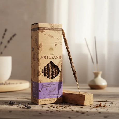 Sahumerio Artesano Palo Santo Lavanda 30u