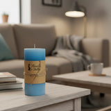 Velón Azul 14 cm