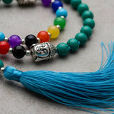 Japa Mala Buda Turquesa 6mm