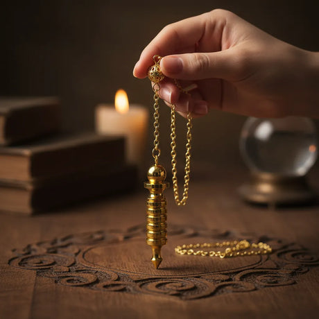 Péndulo Egipcio Dorado