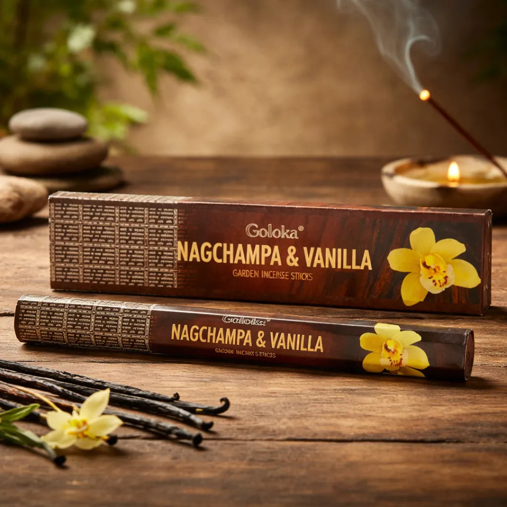 Incienso Jumbo Nag Champa y Vainilla
