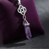 Colgante Nudo Celta de Punta Amatista
