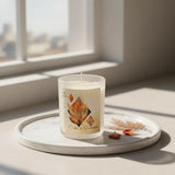 Vela Vaso Cedro y Geranio 60gr