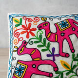 Funda de Cojín Camello Dúo Rosado