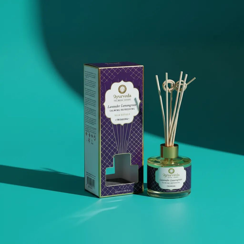 Difusor de Varilla Ayurveda Lavanda y Lemongrass 120 mL