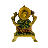 Figura Ganesh Bronce y Piedras