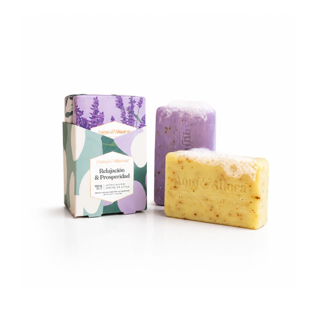 Pack 2 Jabones Aromáticos Relajación & Prosperidad 150 gr