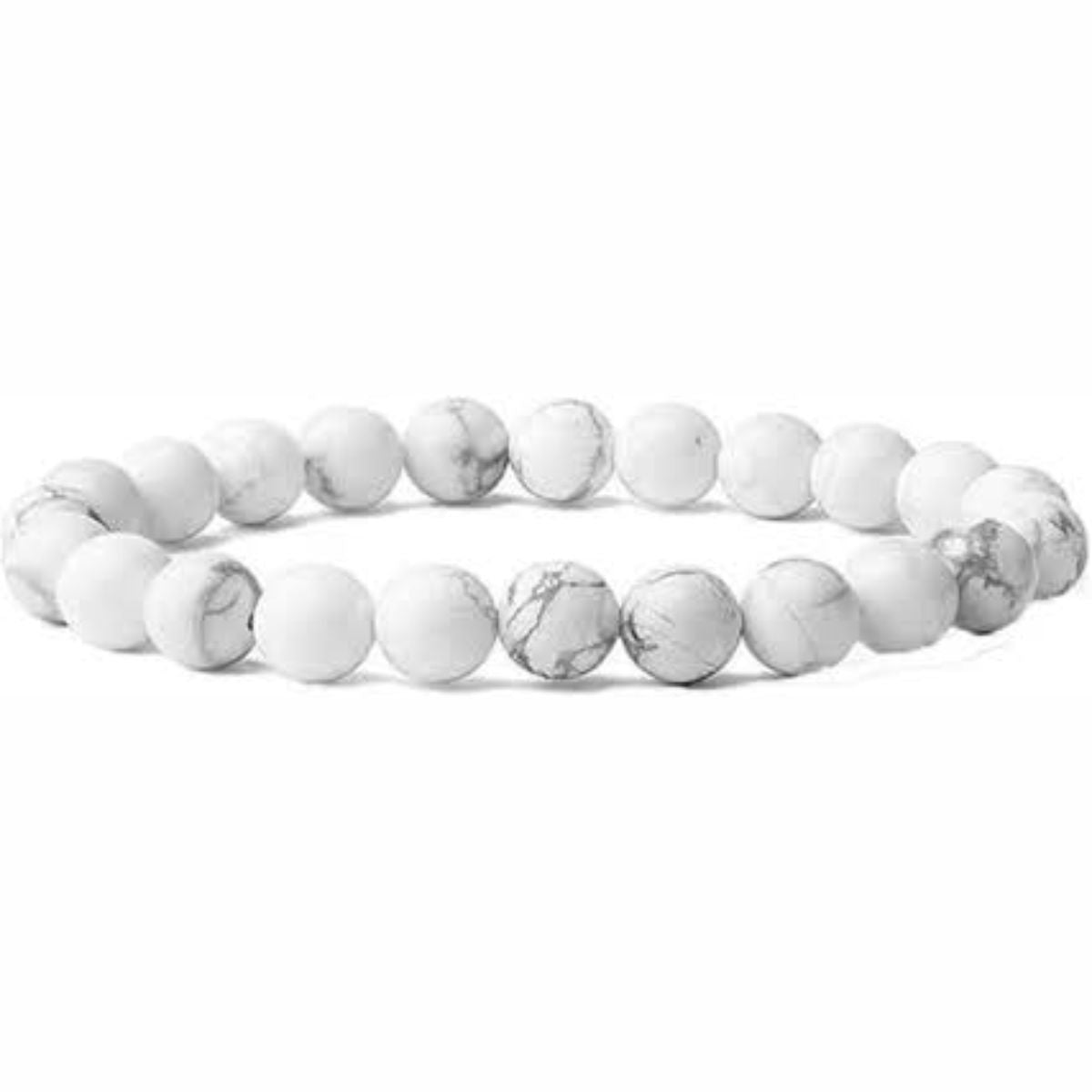 Pulsera Howlita 8mm