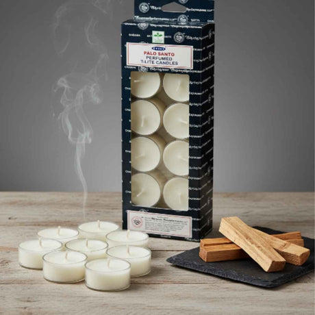 Vela Tealight Palo Santo