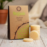 Pastilla Cera Aromática Pachulí Vainilla