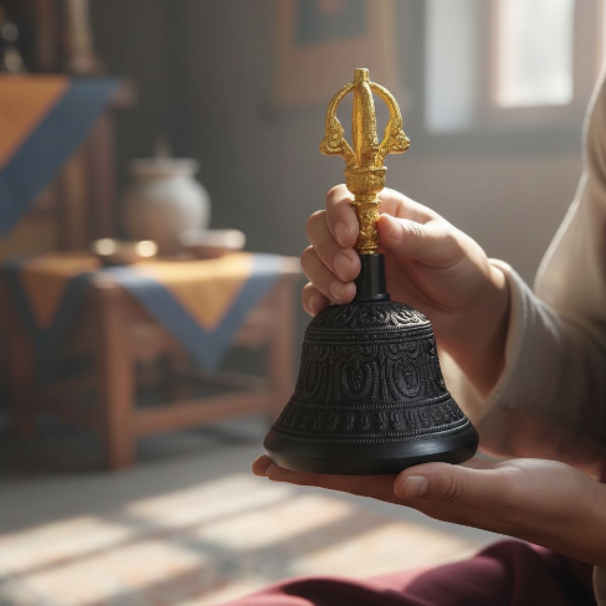 Campana Tibetana Meditación 10 cm