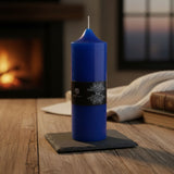 Velón Azul 15cm