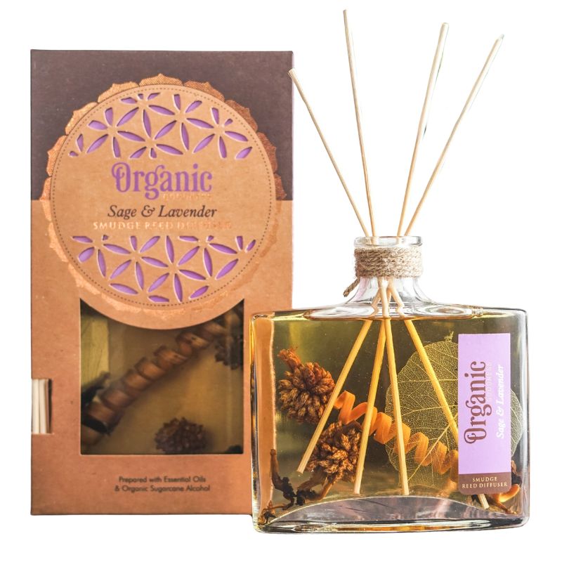 Difusor Mikado Organic Goodness Salvia Blanca y Lavanda - Song of India