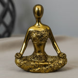 Adorno Yoga Woman Reflexion
