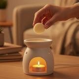 Pastilla Cera de Soya Rosa