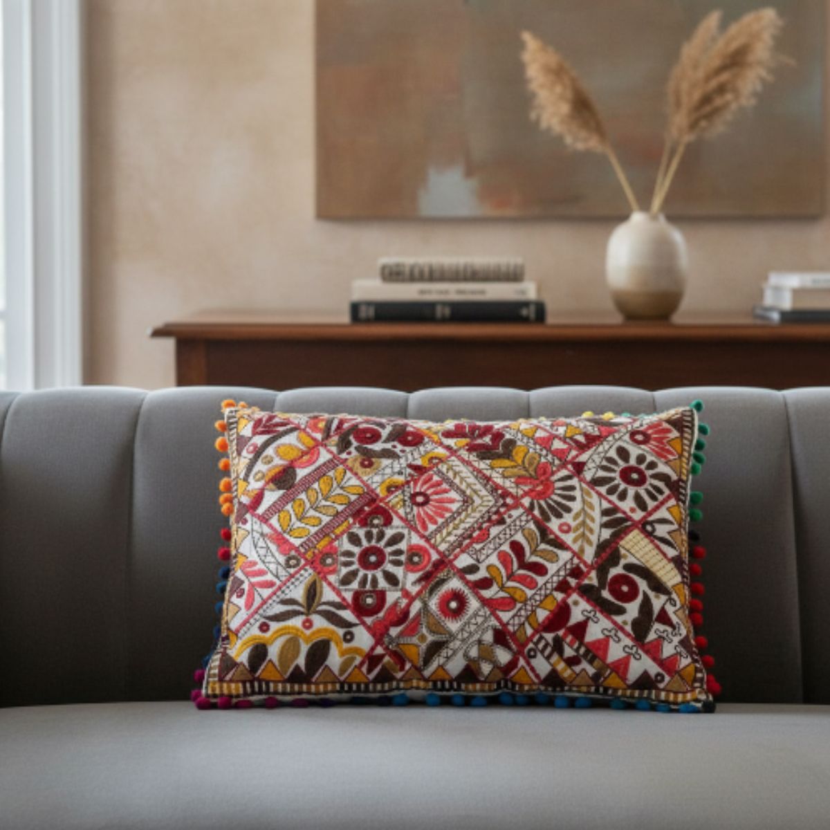 Cojin Decorativo Rojo