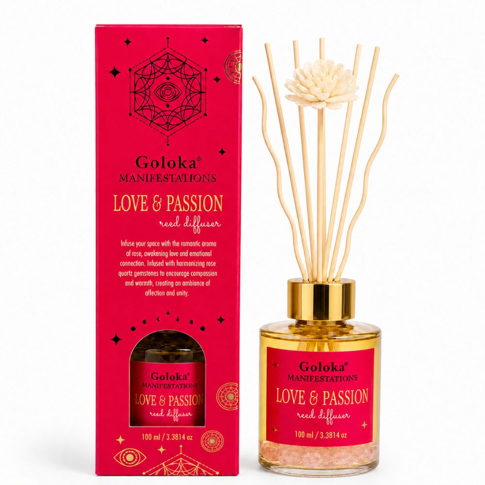 Difusor de Varilla Rosa con Cuarzo Rosado 100 mL