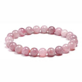 Pulsera Cuarzo Rosa 6mm