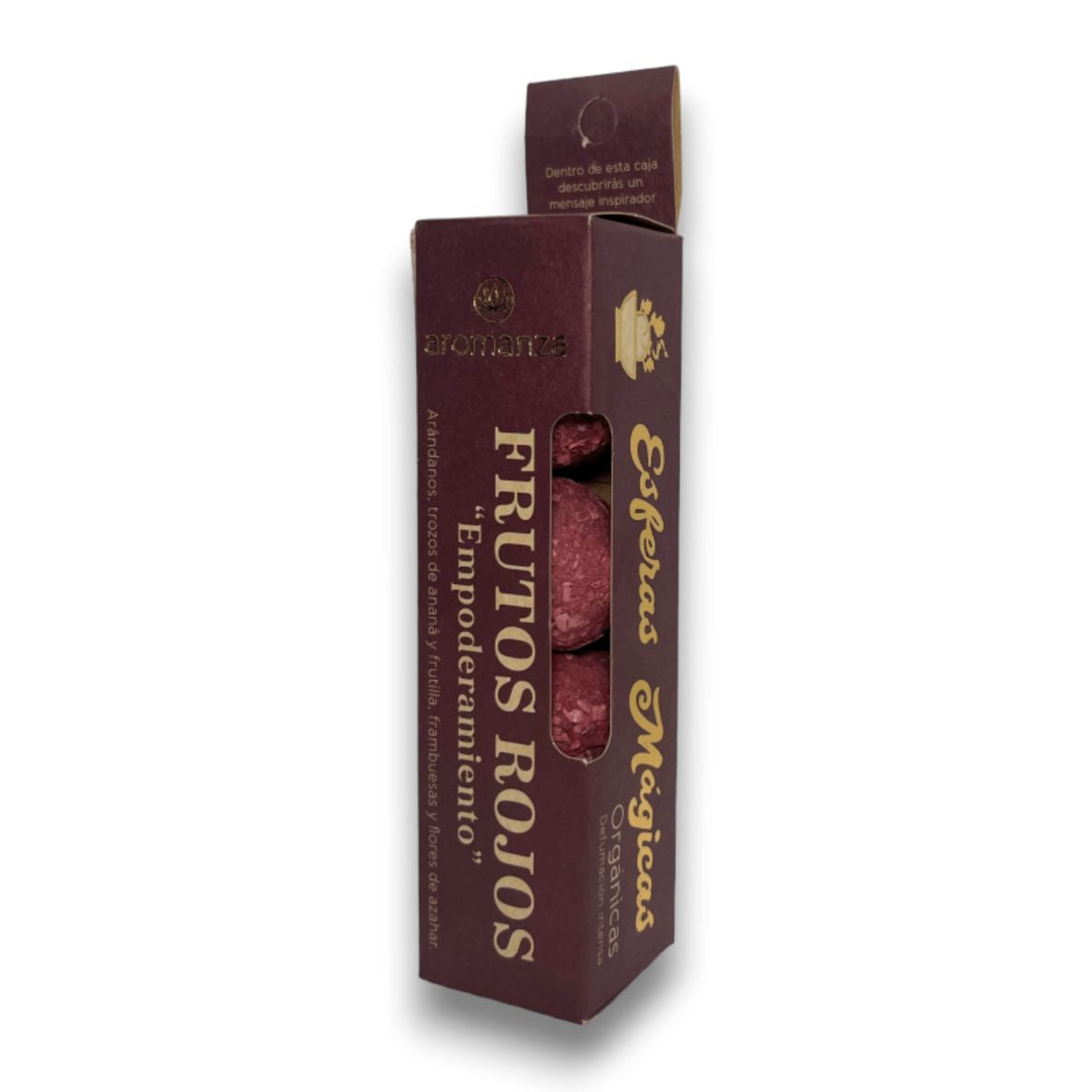 Sahumerio Esfera Magica Frutos Rojos - Aromanza