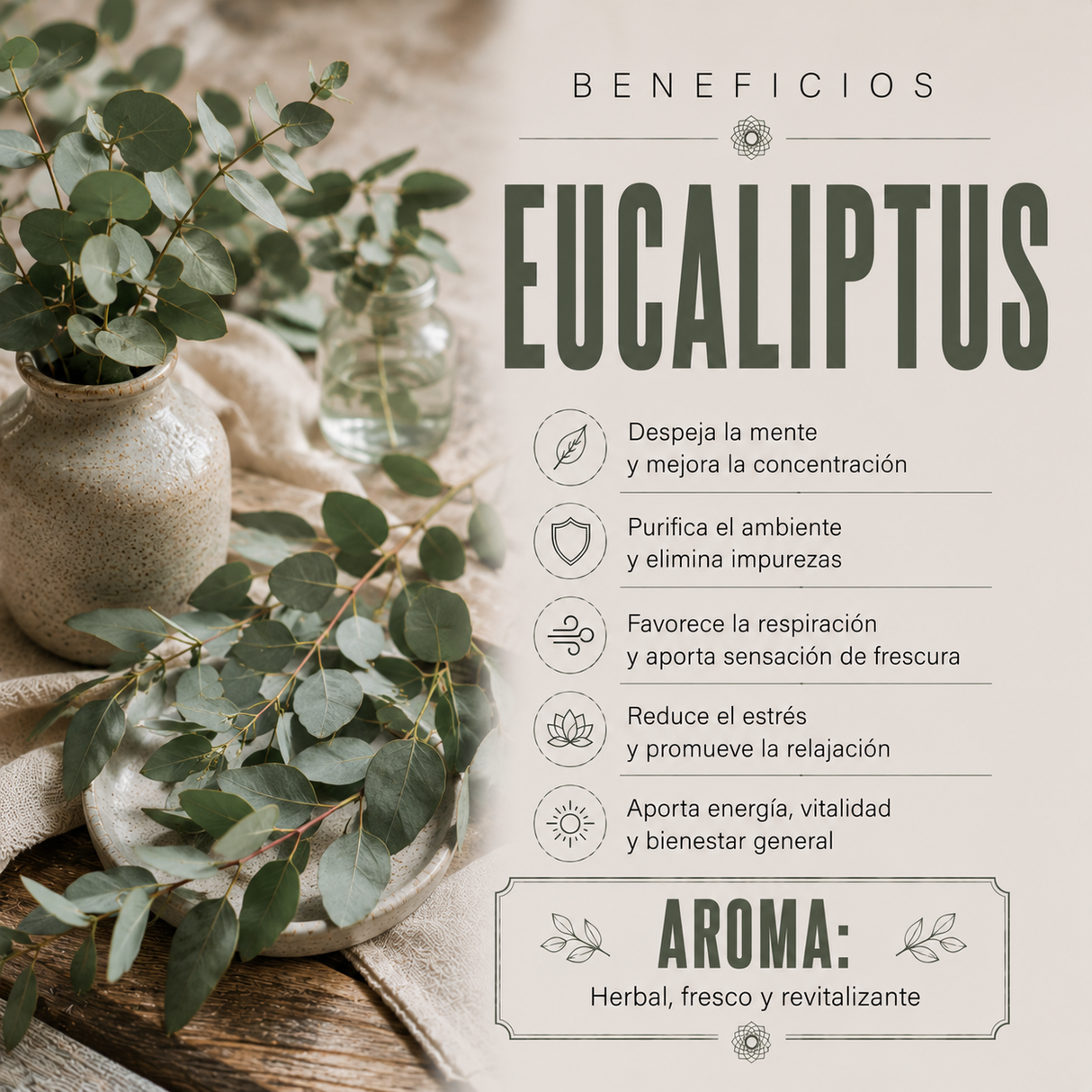 Aromatizante Spray Eucaliptus 100 mL