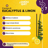 Incienso Natural Eucalyptus y Limon