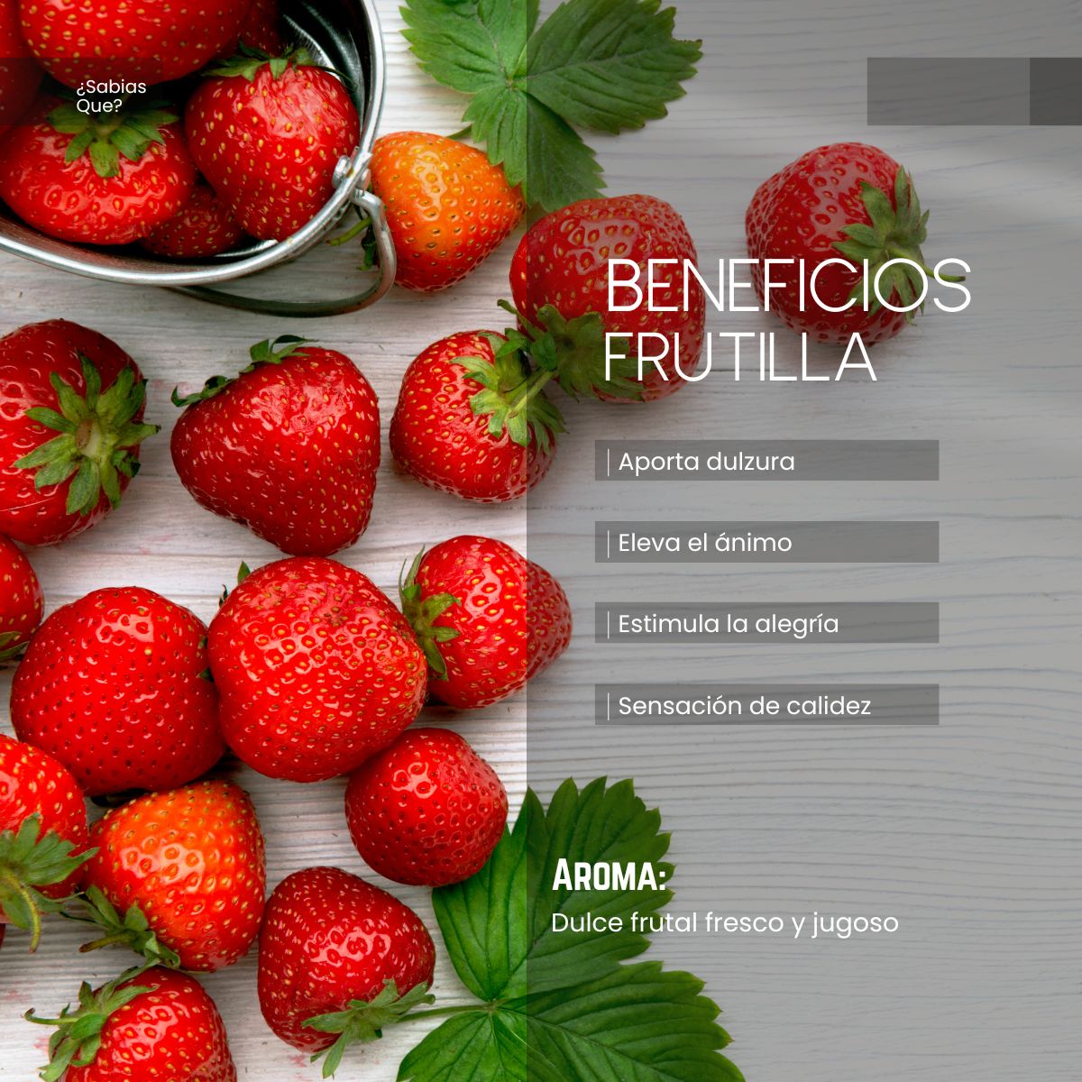 Aceite Aromático Frutilla Salvaje