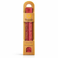Porta incienso Natural Wood Fucsia