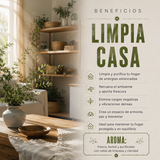 Incienso Orgánico Limpia Casa