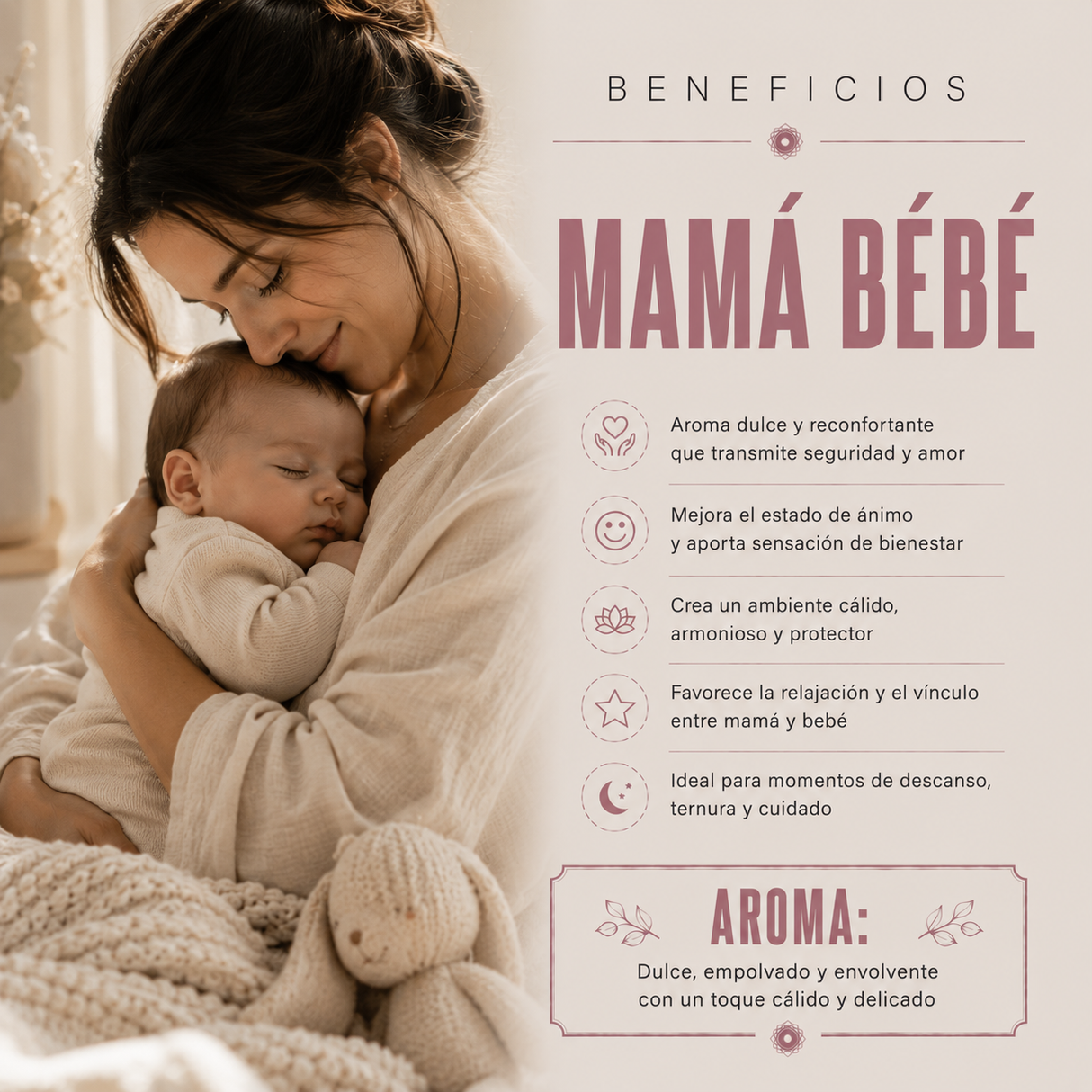 Aceite Aromático Mamá Bebe