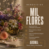 Vela Tealight Mil Flores