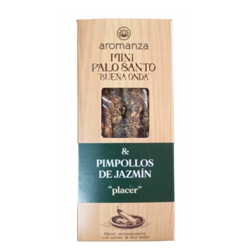 Mini Palo Santo Buena Onda Pimpollos de Jazmin - Aromanza