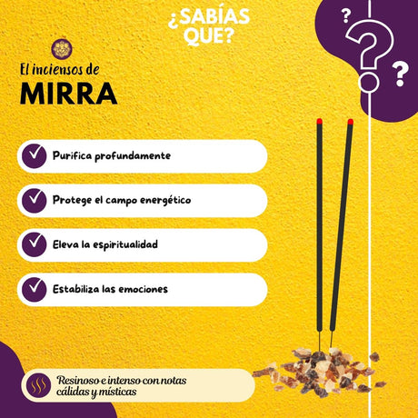 Incienso Cascada Mirra 120Conos