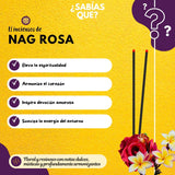 Incienso Nag Champa Rosa