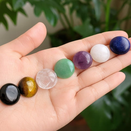 Ombliguera de Piedra 2 cm Cuarzo Blanco