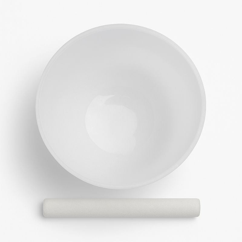 Cuenco Tibetano Cuarzo 8 Pulgadas Nota SOL