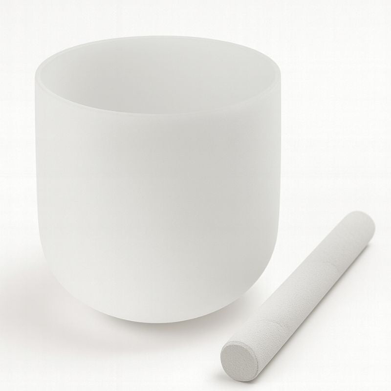 Cuenco Tibetano Cuarzo 6 Pulgadas Nota SI