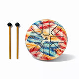 Hand Drum Pluma Arcoíris 21 cm