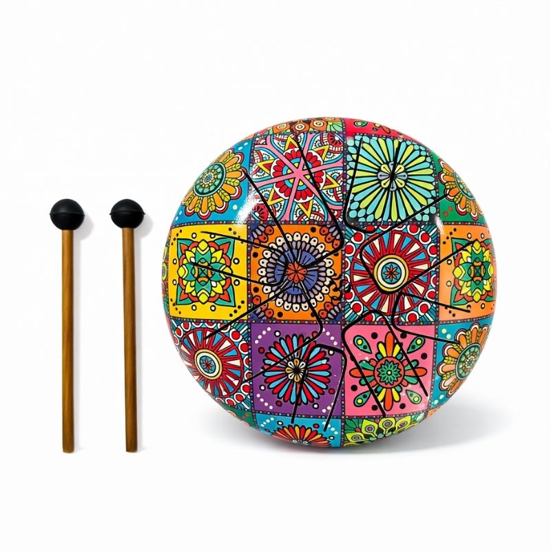Hand Drum Mándala Aurora 21 cm