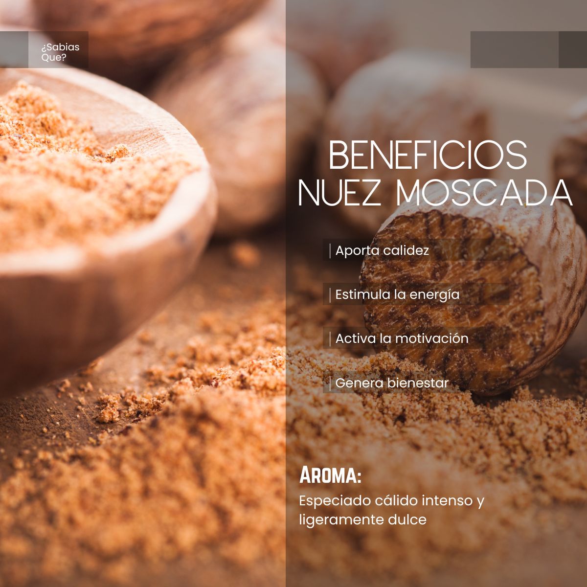 Aceite Esencial Nuez Moscada