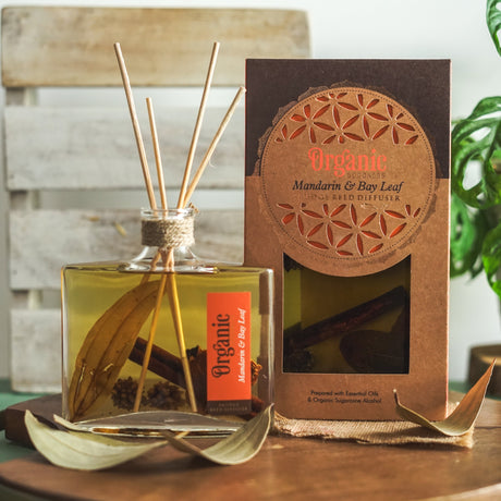Difusor Mikado Organic Goodness Mandarina y Laurel - Song of India