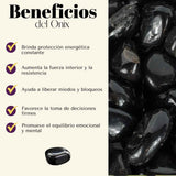 Pulsera Onix Negro 6mm