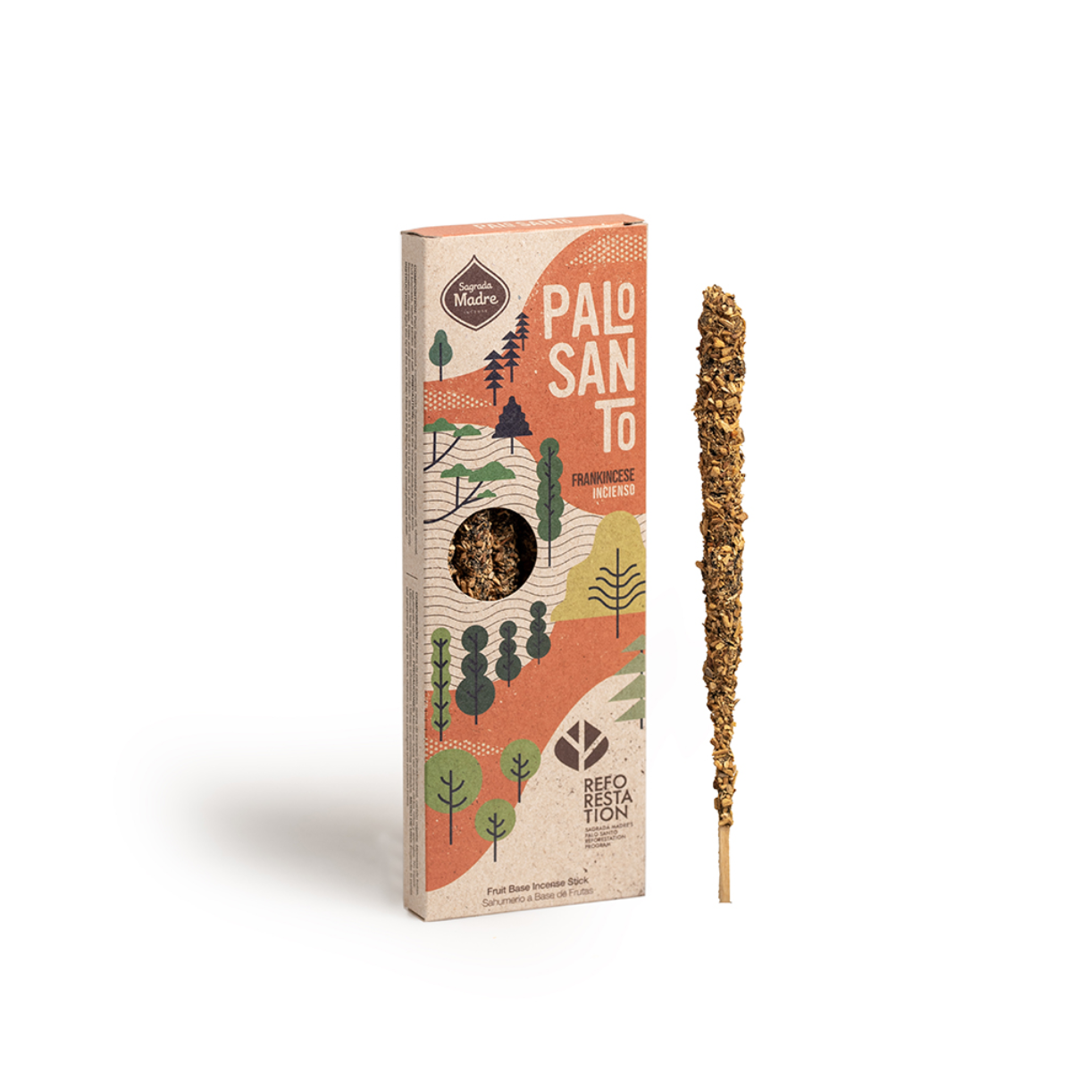 Sahumerio Shot Palo Santo Incienso - Sagrada Madre