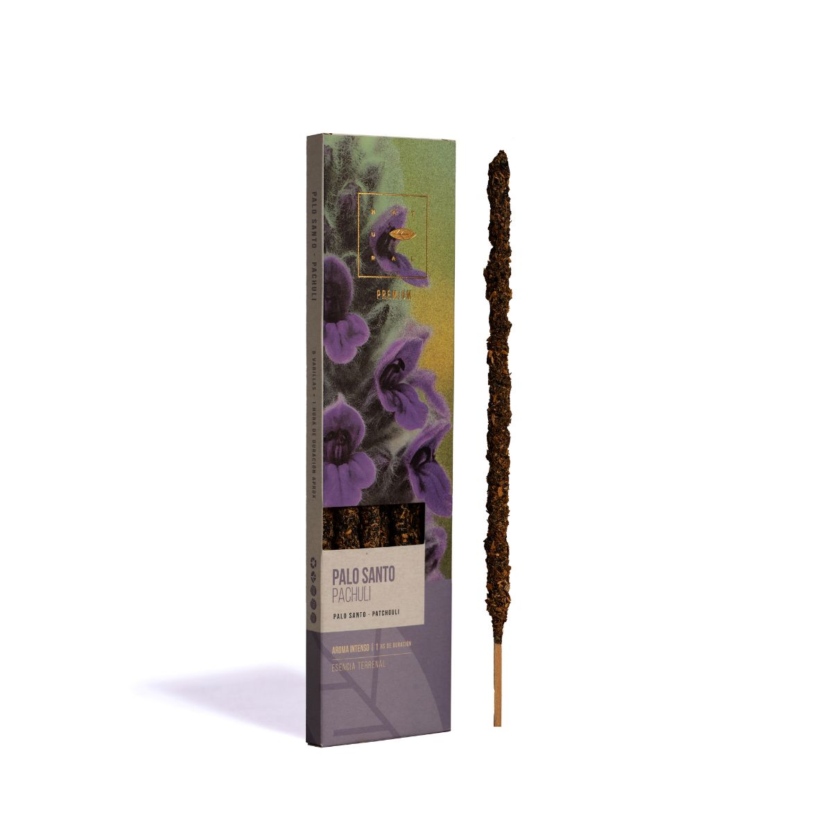 Sahumerio Palo Santo Pachuli Natural Premium