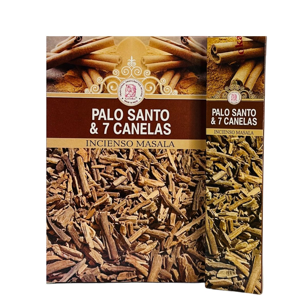 Incienso Natural Palo Santo y 7 Canela