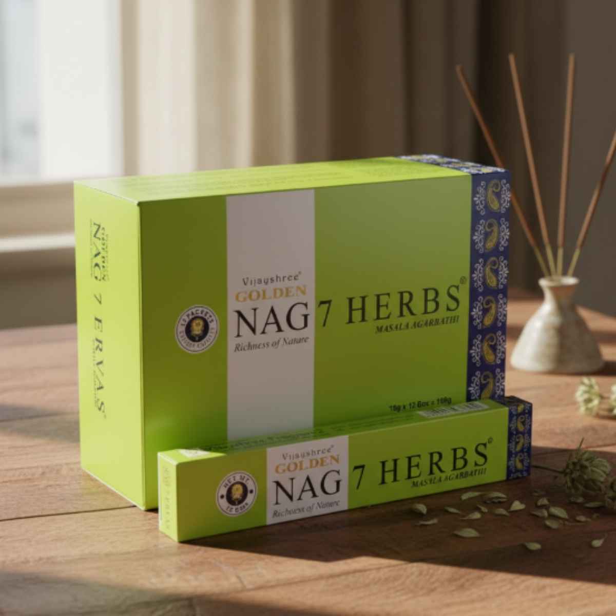 Incienso Golden Nag 7 Hierbas