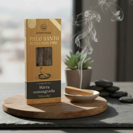 Mini Palo Santo Buena Onda Mirra Consagrada