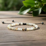 Pulsera Ajustable Amazonita 4mm