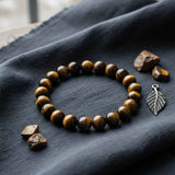 Pulsera Ojo de Tigre 8mm