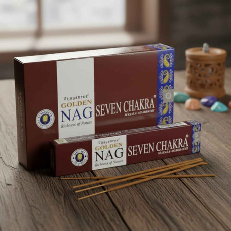 Incienso Golden Nag 7 Chakra